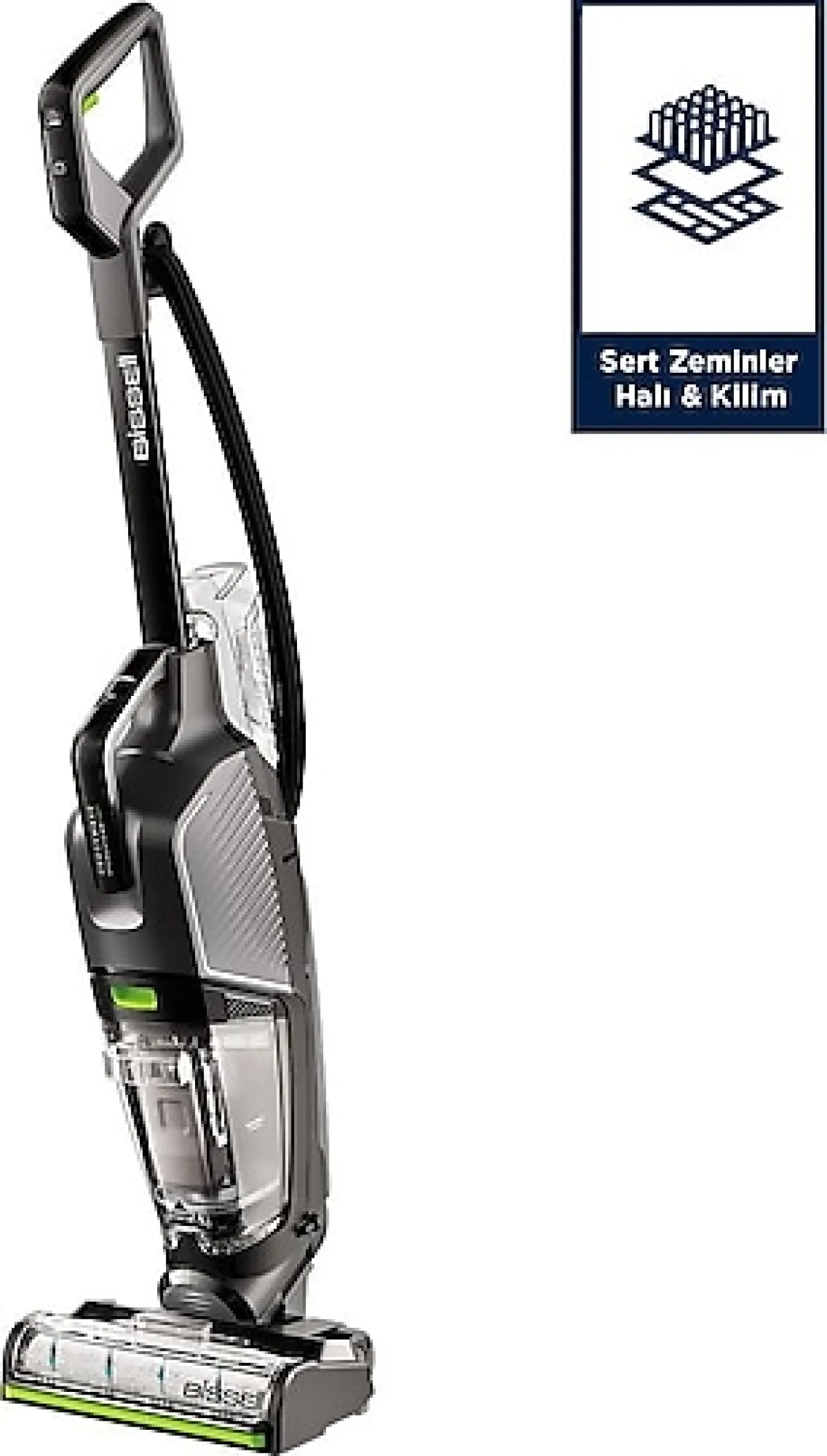 Bissell Crosswave Hydrosteam Pet Pro 3528N Islak Kuru Dikey Süpürge