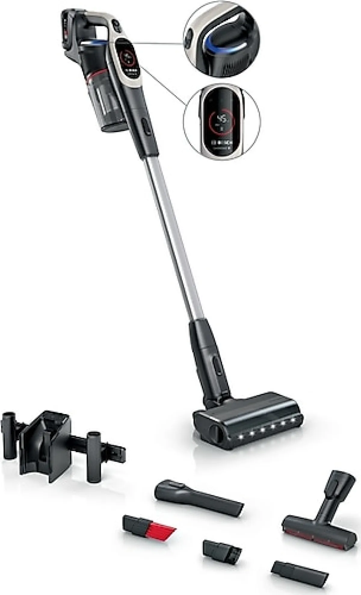Bosch Unlimited 9 Grafit BCS931GAC Şarjlı Dikey Süpürge