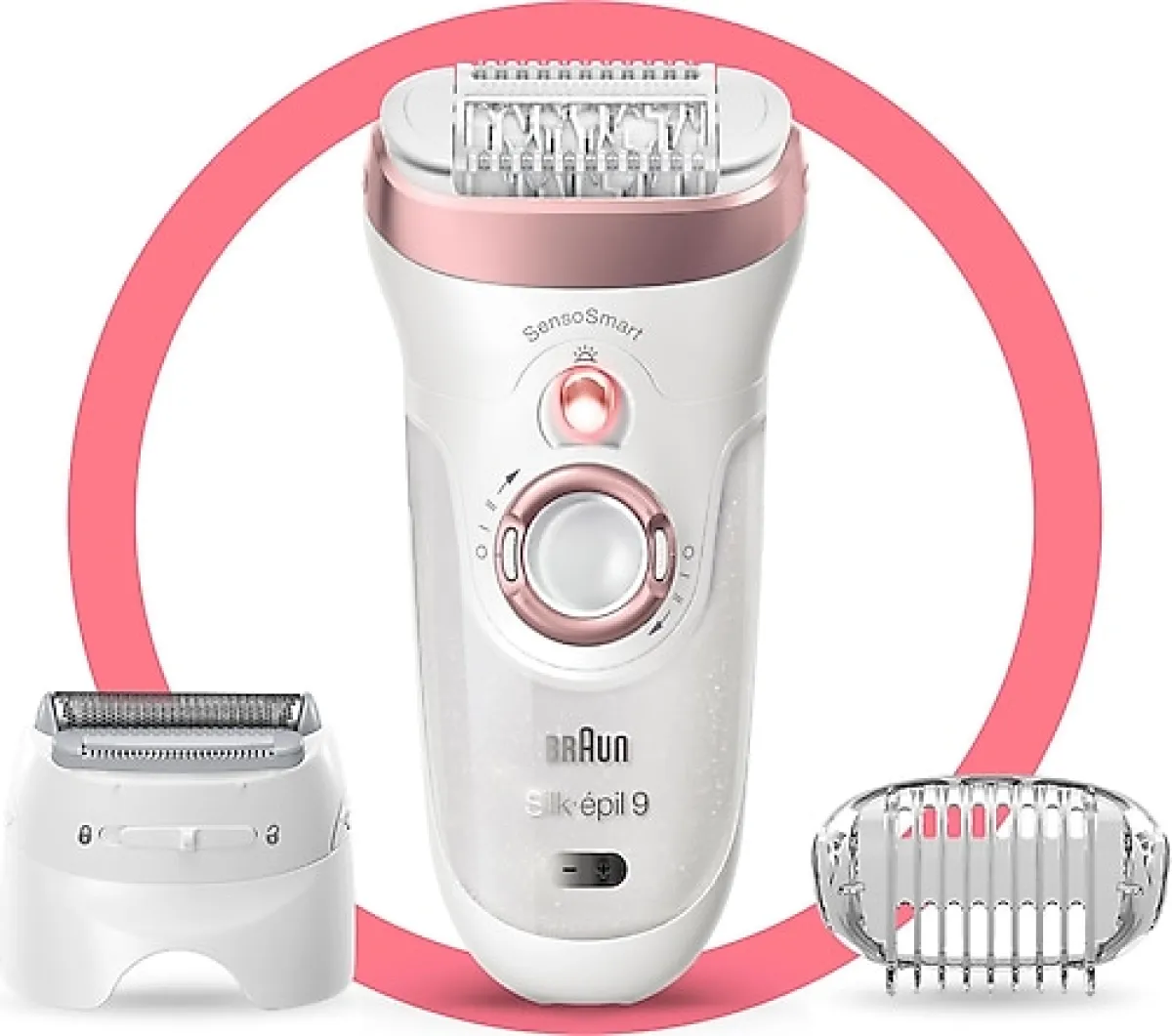 Braun Silk-epil 9 9730 SensoSmart Islak Kuru 2'si 1 Arada Epilatör