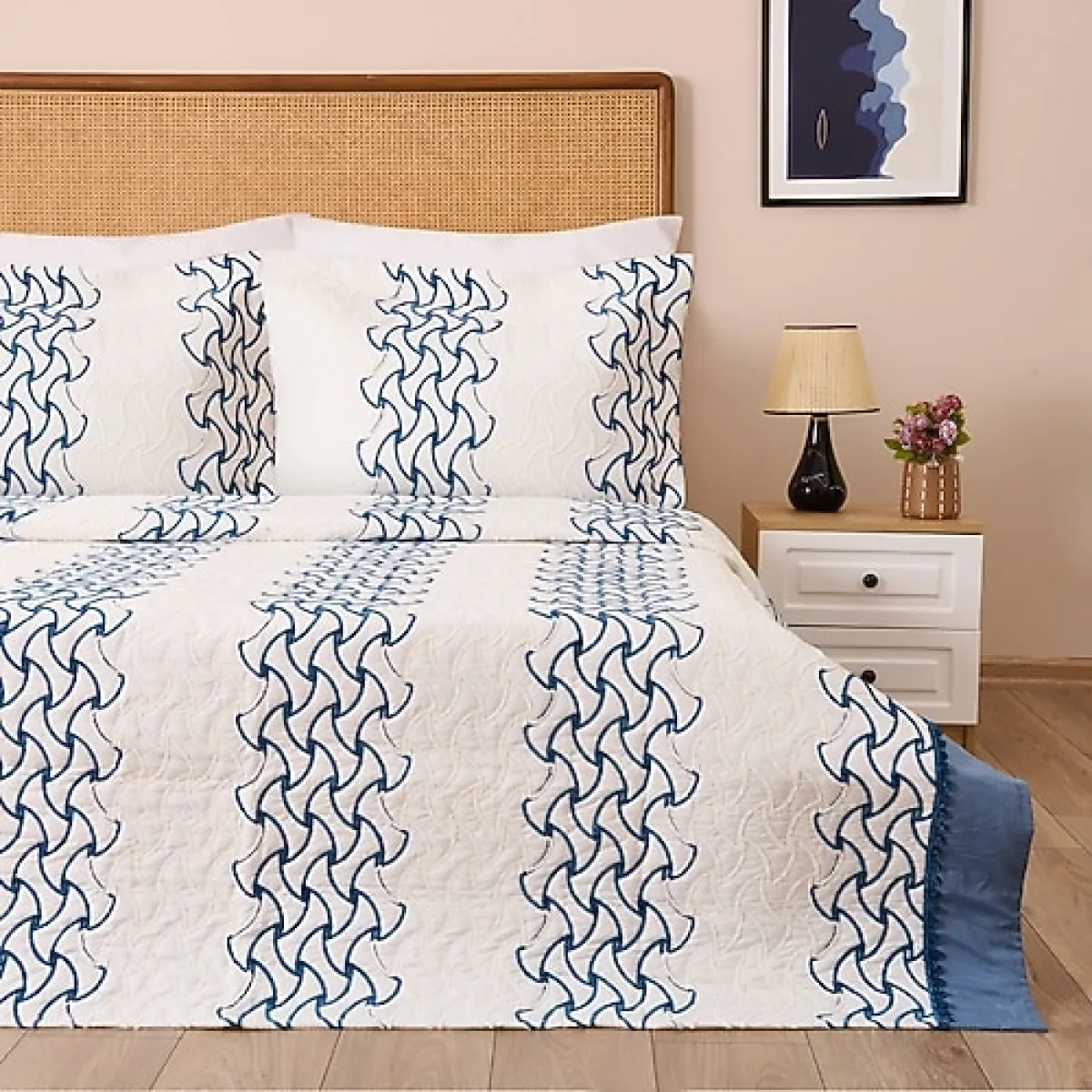 Brillant Adriel Çift Kişilik Yatak Örtüsü Takımı