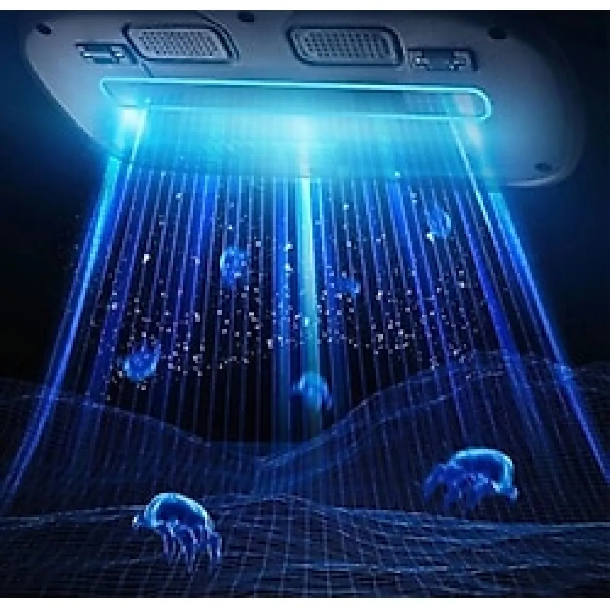 Büro Ev Ofis Hijyeni için Şarjlı 12V 1500mAh Yatak Akar Temizleyici