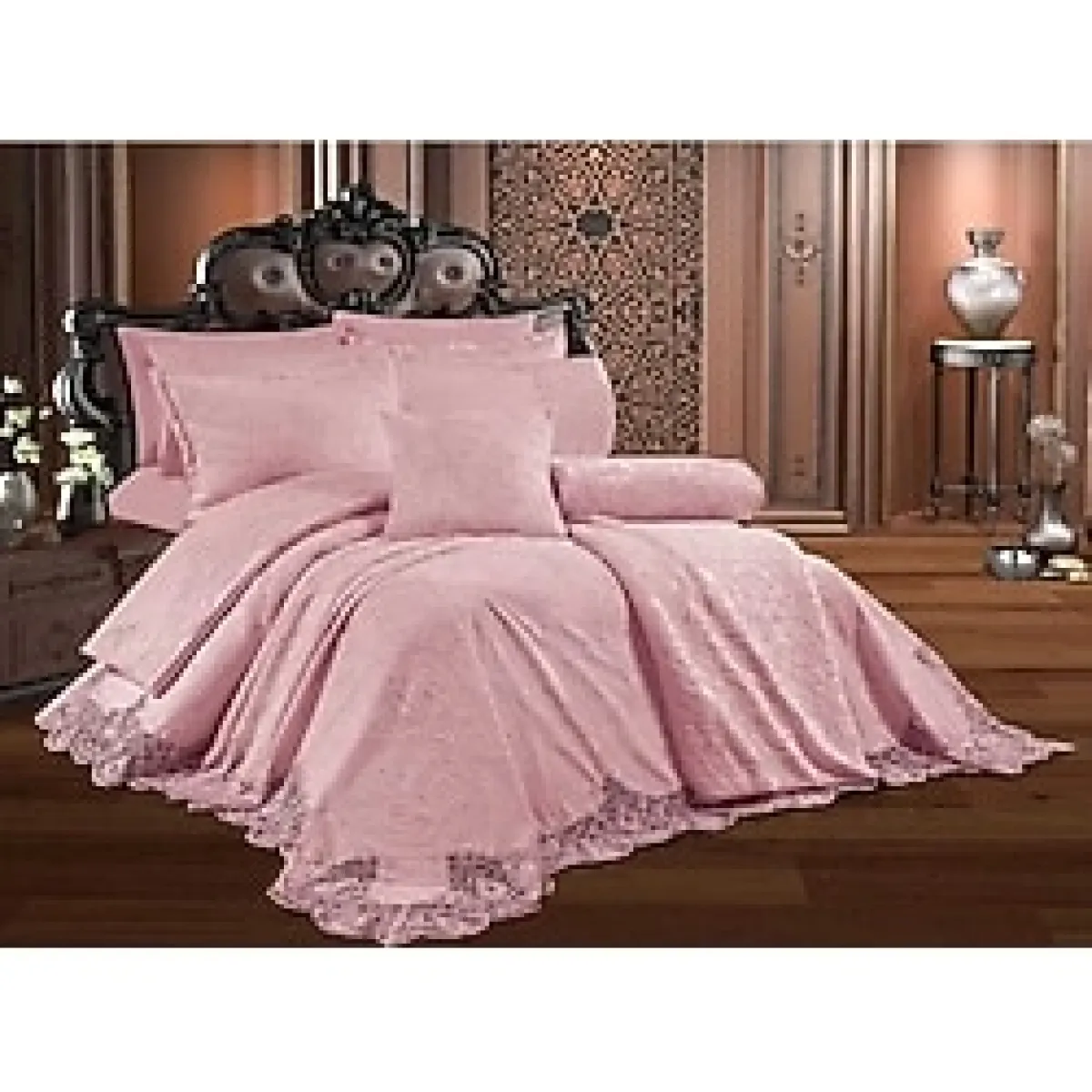 bursa çeyiz Duru Çeyiz Paketi 10 Parça (yatak Örtüsü Nevresim Takımı Battaniye)