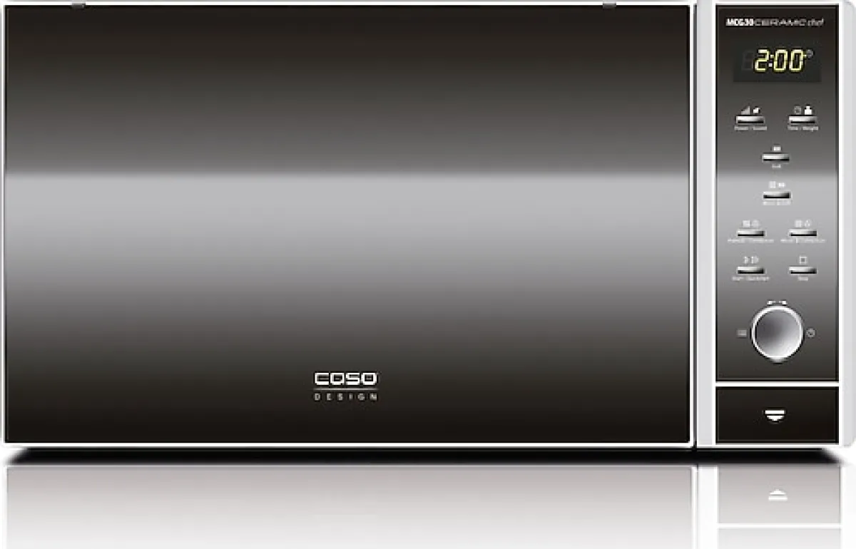 Caso 3371 MCG 30 Ceramic Chef 30 lt Siyah Mikrodalga Fırın