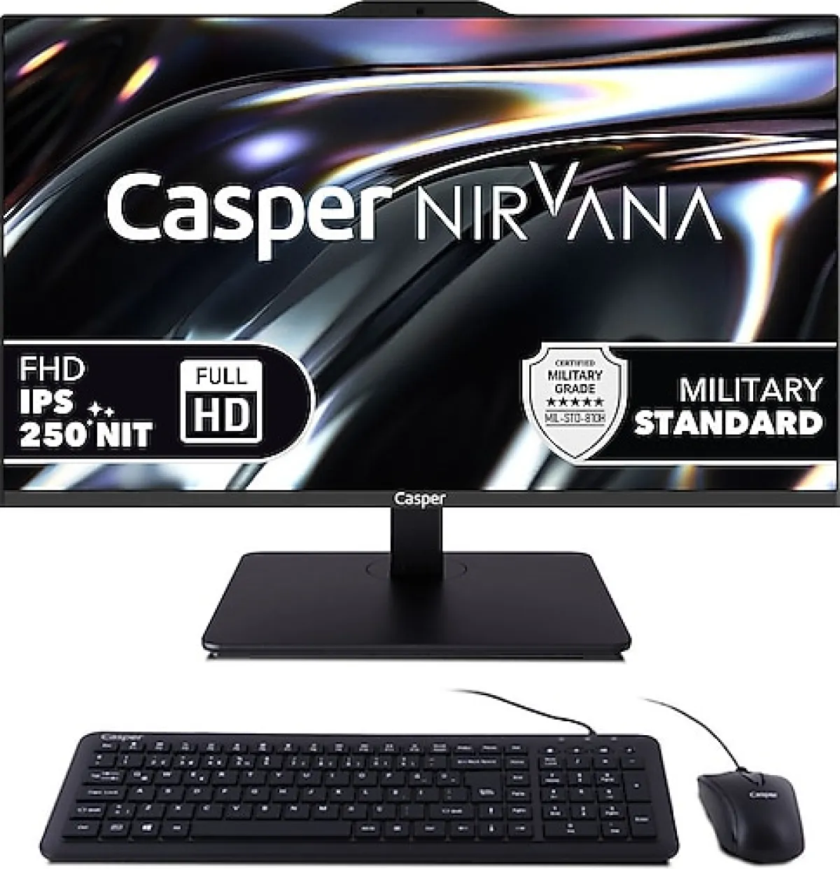 Casper Nirvana A80.1362-DF00X-V-S i7-13620H 32 GB 1 TB SSD UHD Graphics 23.8" Full HD All in One PC