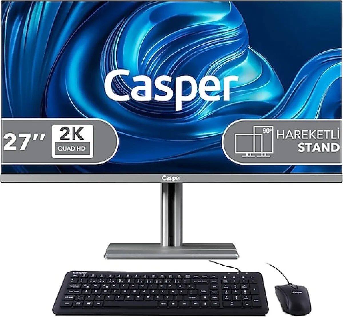 Casper Nirvana A870.1362-DF00X-V-G i7-13620H 32 GB 1 TB UHD Graphics 27" QHD All in One PC