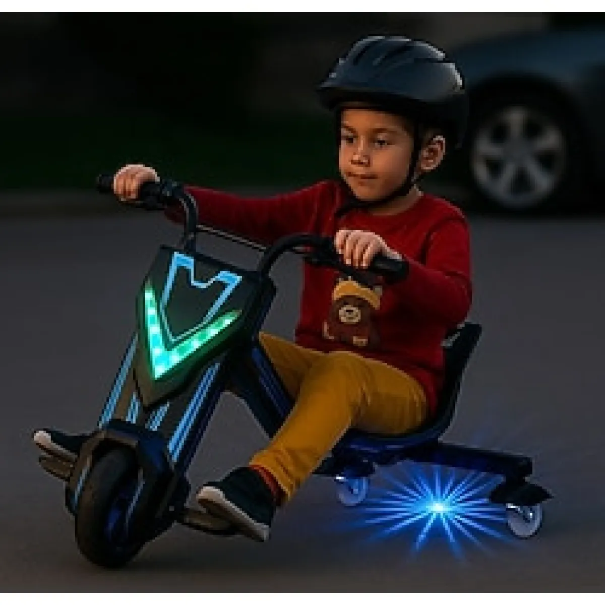 Coolwheels Elektrikli Drift Scooter - 36V Motor, 3 Hız Kademesi, Bluetooth ve Işıklı Tasarım