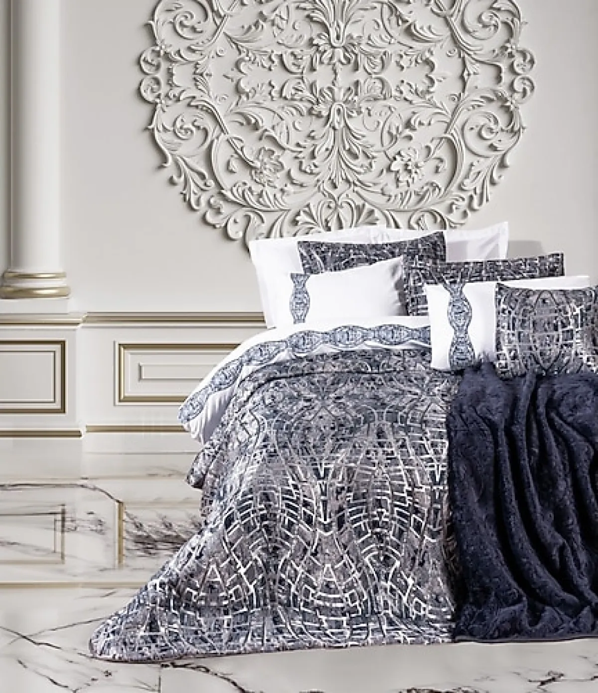 Cotton Box Marissa Platinium 11 Parça Çeyiz Seti