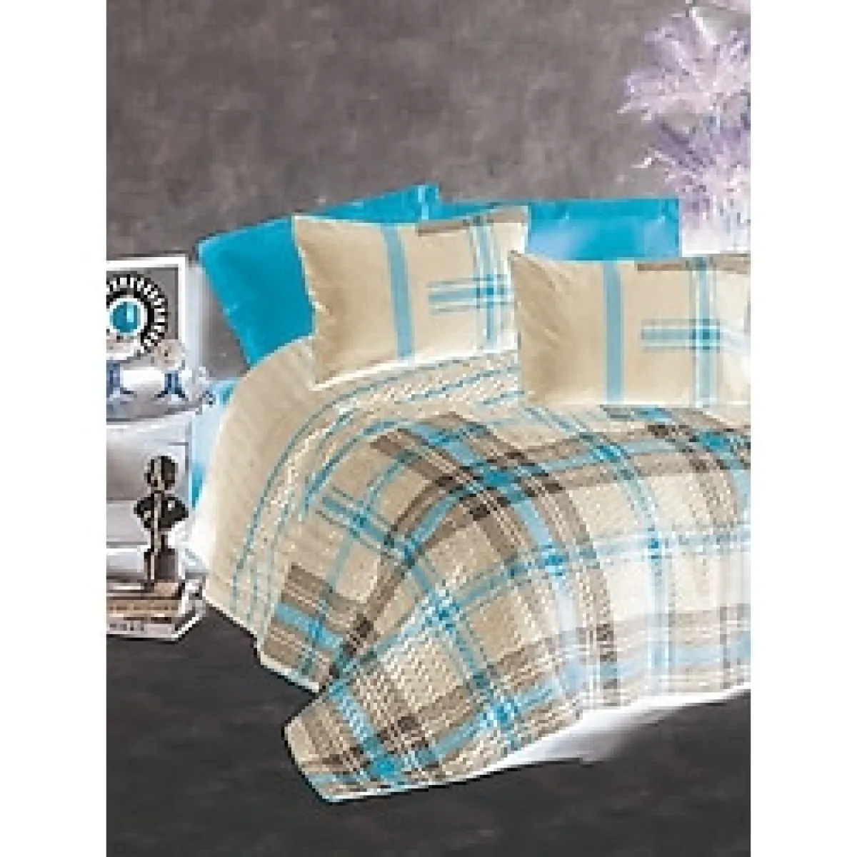 Cotton Box Masculine Çift Kişilik Complete Set Abel Kırmızı