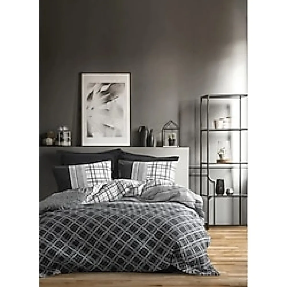 Cotton Box Masculine Tek Kişilik Complete Set Carlos Siyah