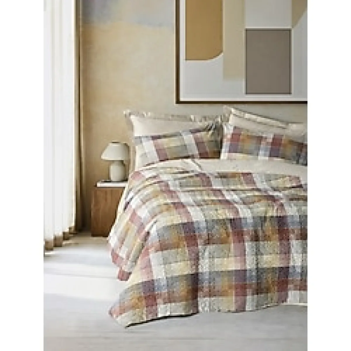 Cotton Box Tek Kişilik Complete Set Terra Bej - 180 x 230 cm