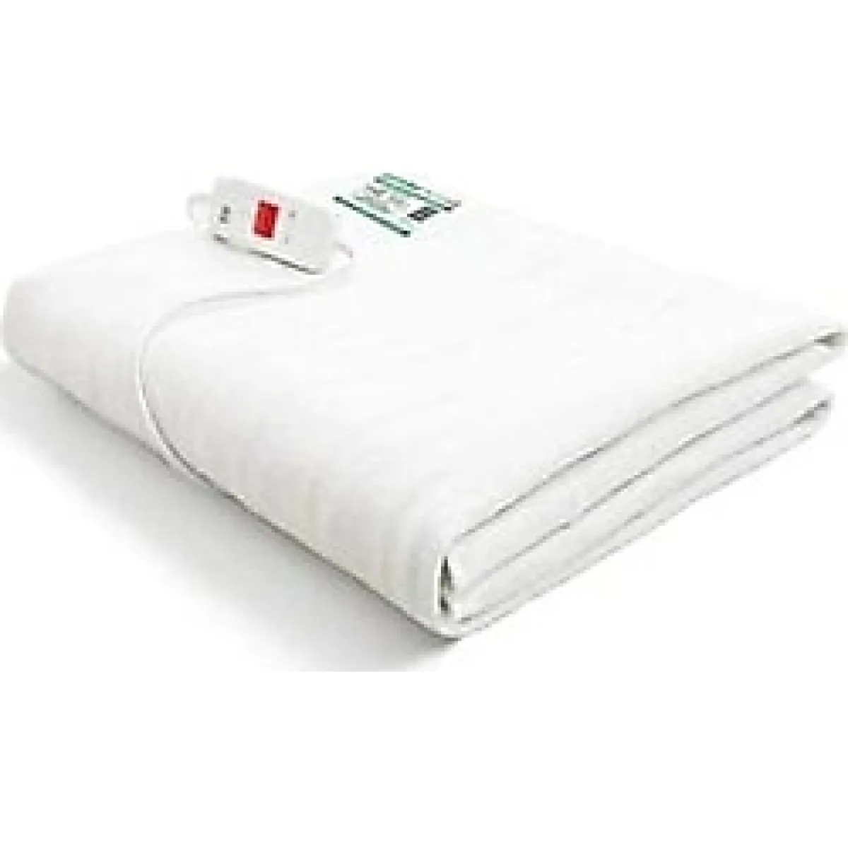 Decobella Omak Tek Kişilik Elektrikli Alt Battaniyesi 90X145 Beyaz Yumuşak Doku ile Konforlu Isı Sağlar - 90 x 145 cm