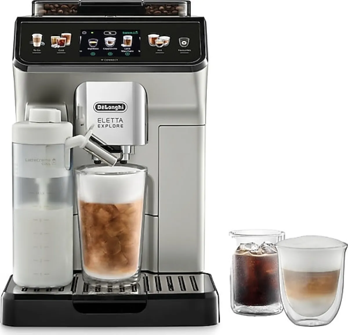 Delonghi Eletta Explore Cold Brew ECAM450.65.S Tam Otomatik Espresso Makinesi
