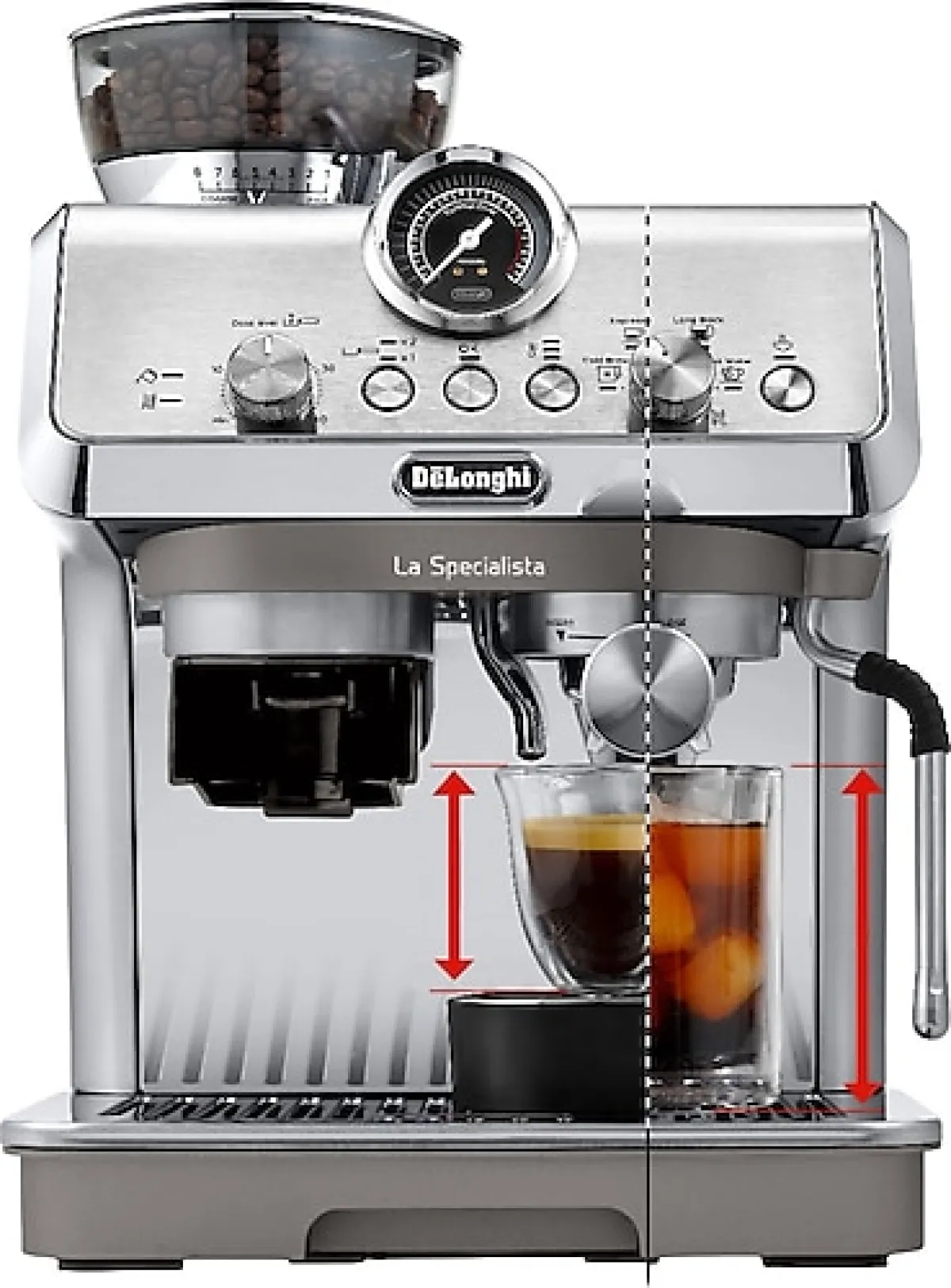 Delonghi La Specialista Opera EC9255.M Metal Yarı Otomatik Espresso Makinesi