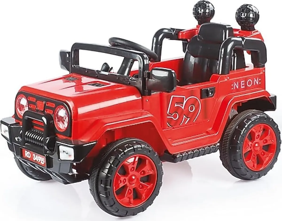 Dolu Neon 12V Uzaktan Kumandalı Akülü Araba