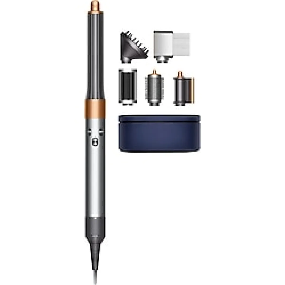 Dyson Airwrap Complete Long Diffuse Parlak Nikel ve Parlak Bakır Saç Şekillendirme Seti