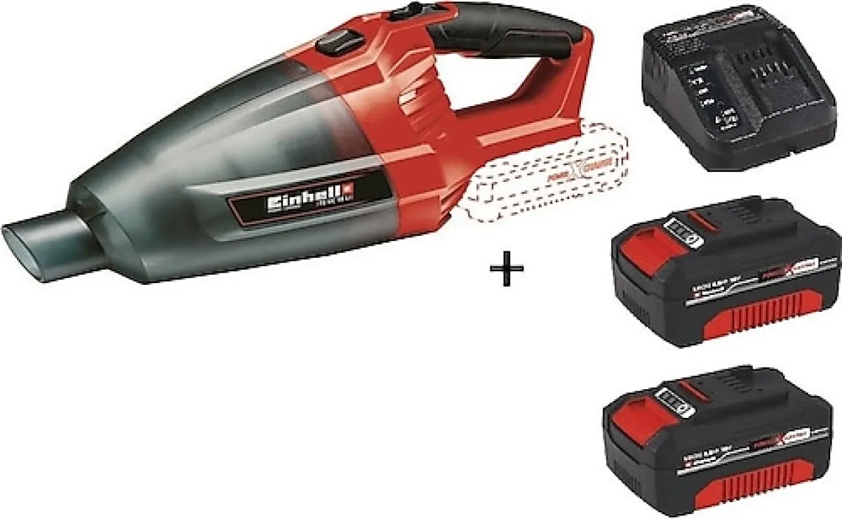 Einhell TE-VC 18 Li Çift Akülü 4.0 Ah Şarjlı El Süpürgesi