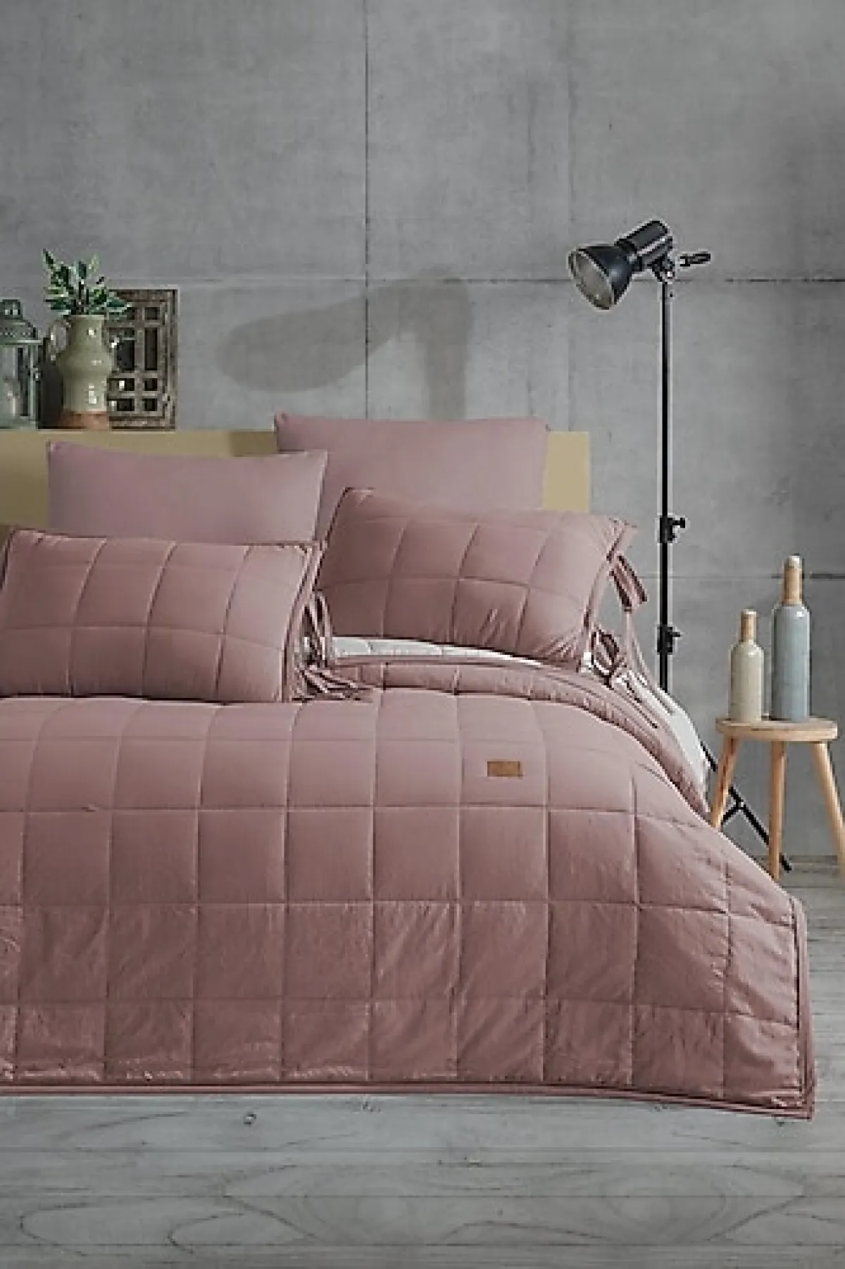 Elart Madelyn 6 Parça Çift Kişilik Yatak Örtüsü Takımı