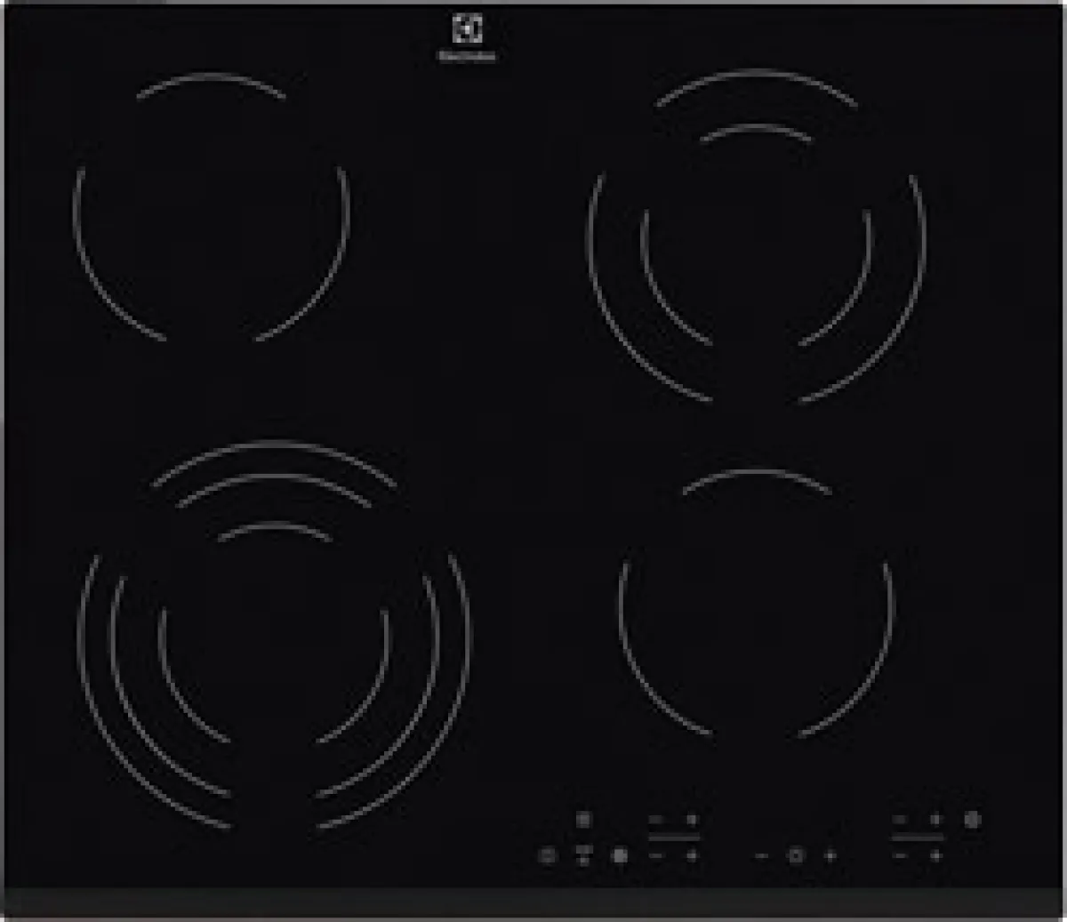 Electrolux EHF6343FOK Elektrikli Vitroseramik Ankastre Ocak