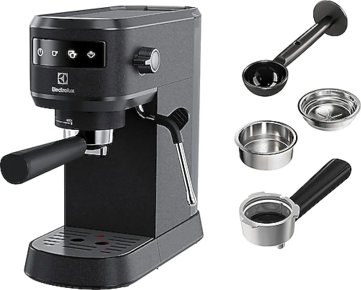 Electrolux Explore 6 E6EC1-6BST Black Pearl Manuel Espresso Makinesi