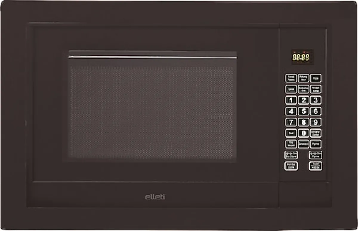 Elleti MWO 6020 S Siyah 20 lt Ankastre Mikrodalga Fırın