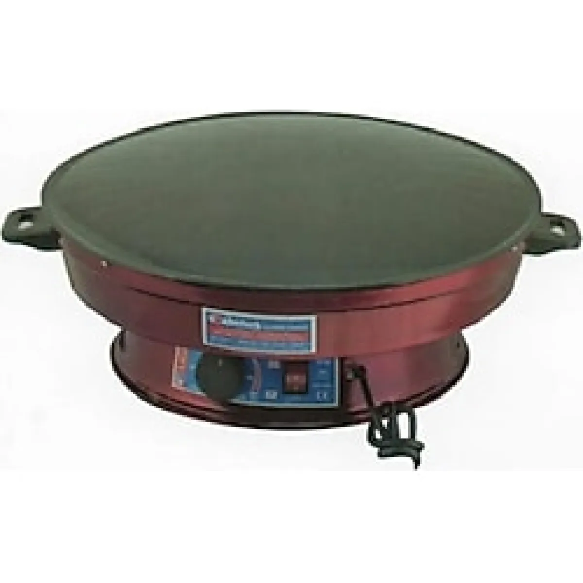 Emaye Kaplı Ayarlı Elektrikli Ekmek Saç Gözleme Yufka Katmer Sac Termostatlı 2200W 50CM Normal Boydr