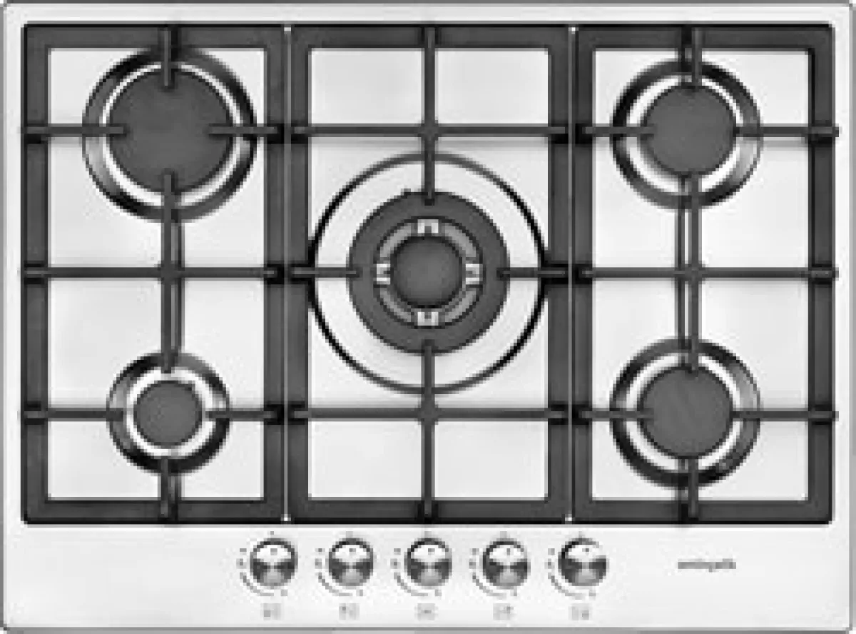 Eminçelik AH 2250 D BW X70 Wok Gözlü Inox Ankastre Ocak