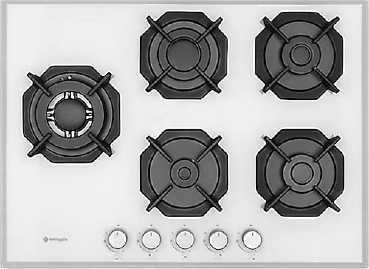 Eminçelik AH 2250 SBW WG70 Wok Gözlü Ankastre Cam Ocak