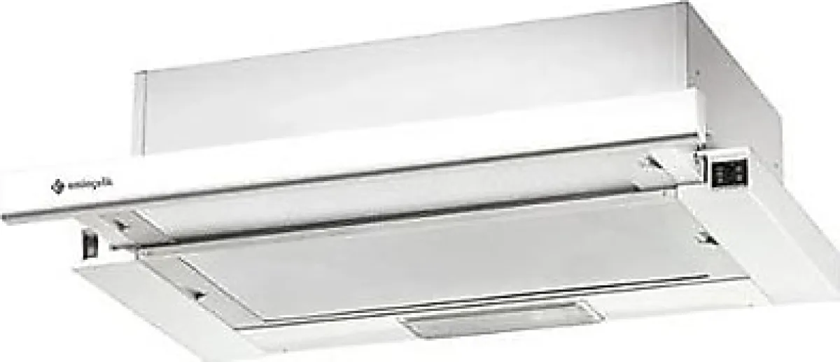 Eminçelik AS 1320 W60 Beyaz Sürgülü Aspiratör