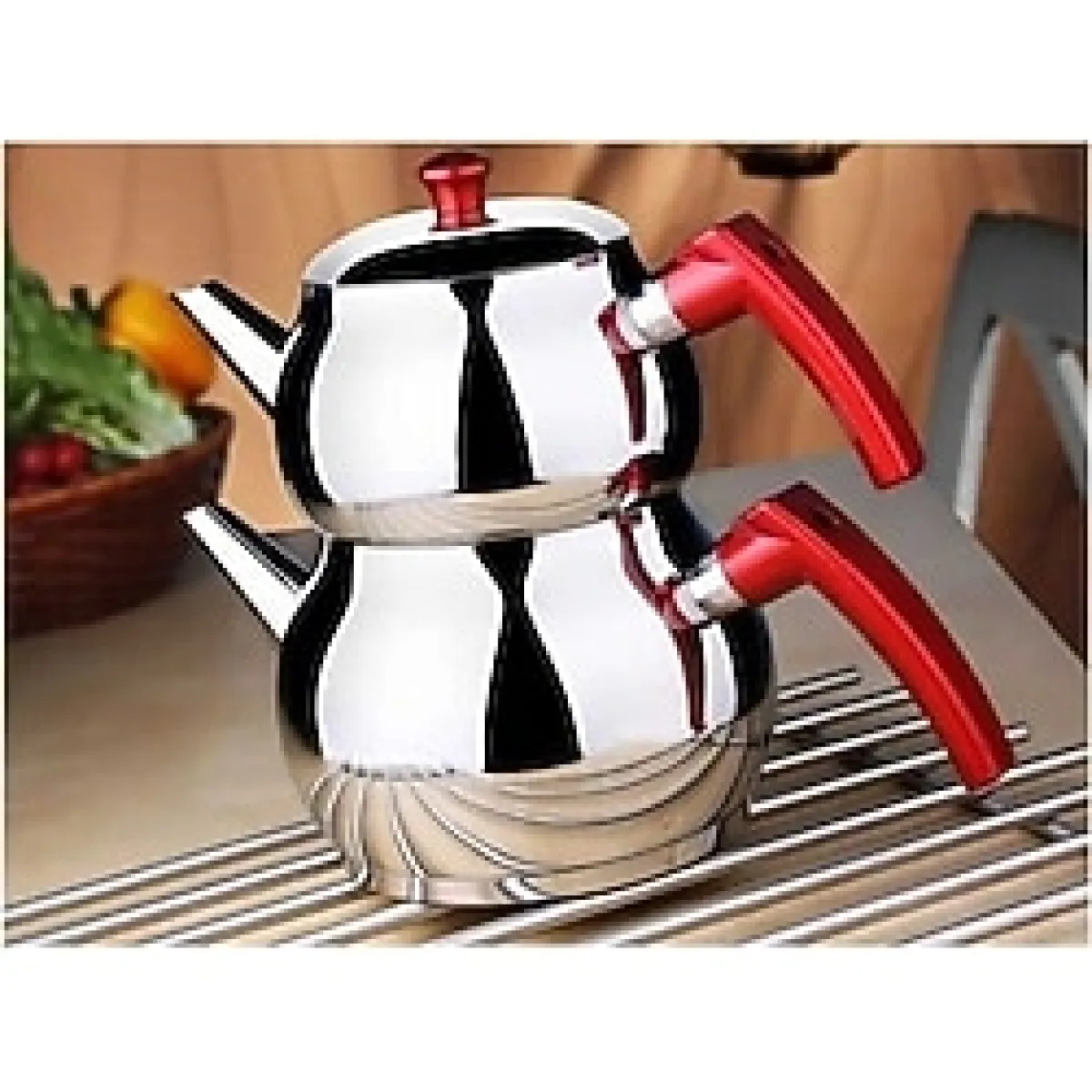 EMS KÜRE ÇAYDANLIK KÜÇÜK BOYALI SAPLI