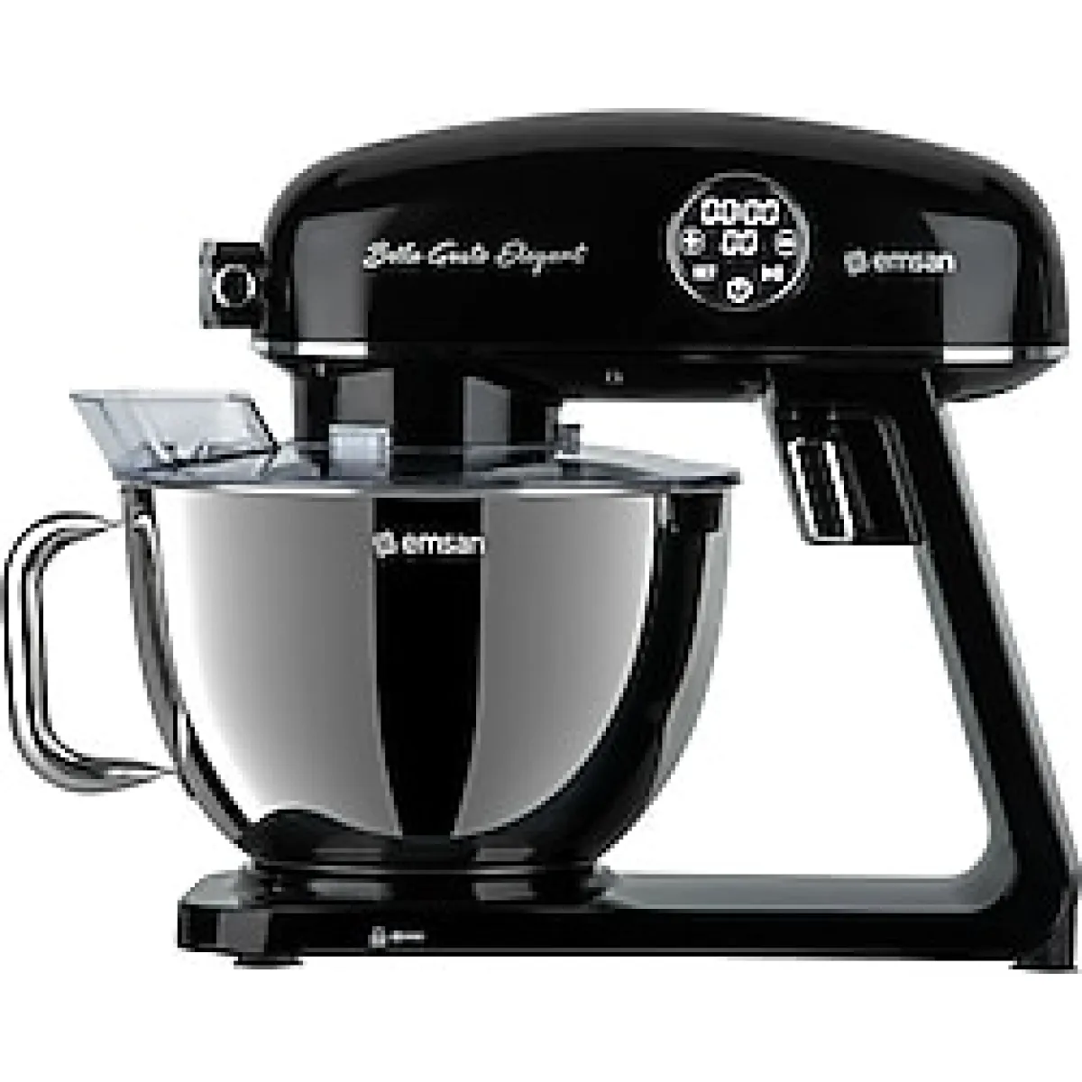 Emsan Bella Gusto Elegant 1800 W Siyah 7 lt Stand Mikser