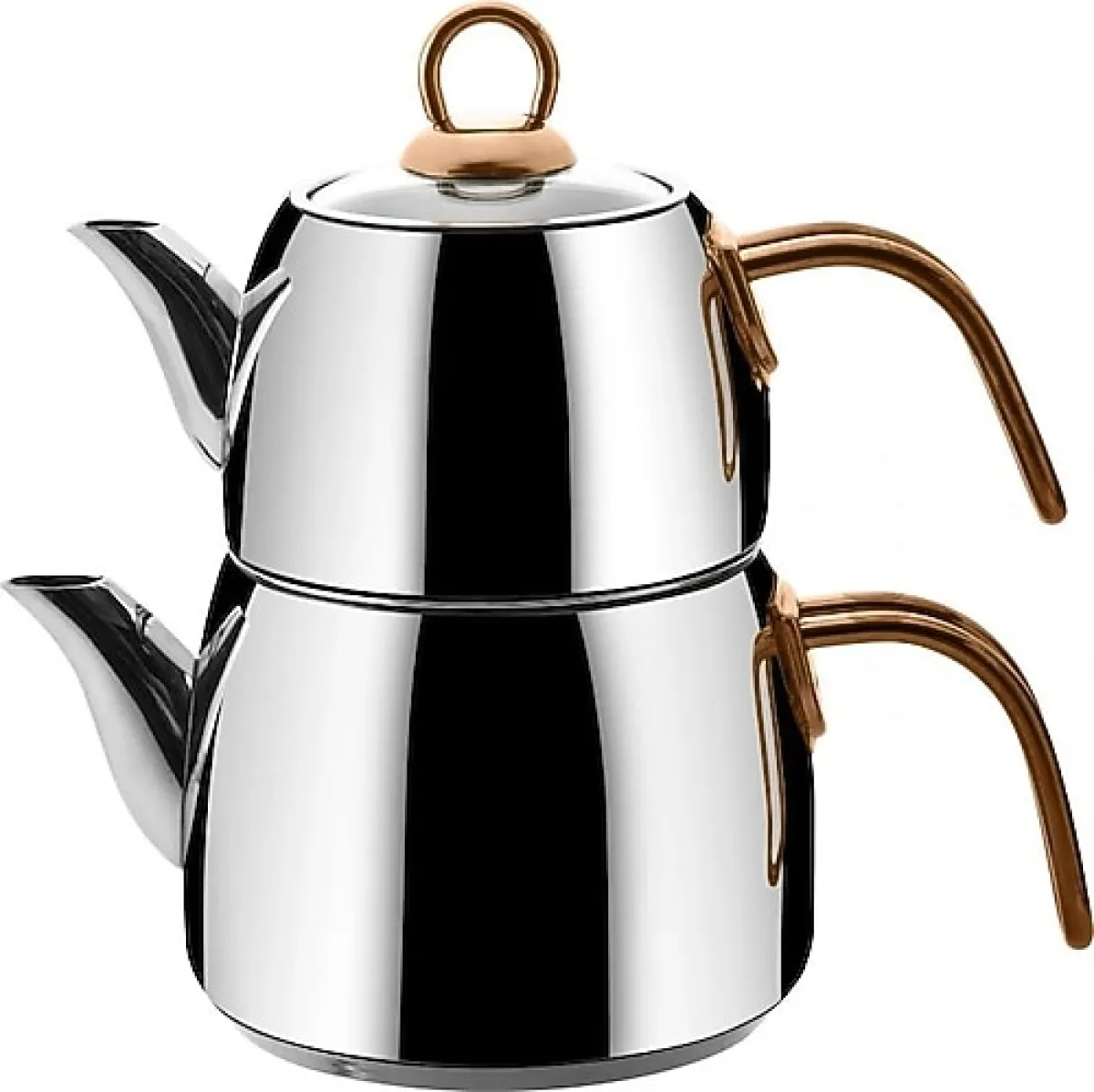 Emsan Teatanyum Midi Boy Çelik Çaydanlık