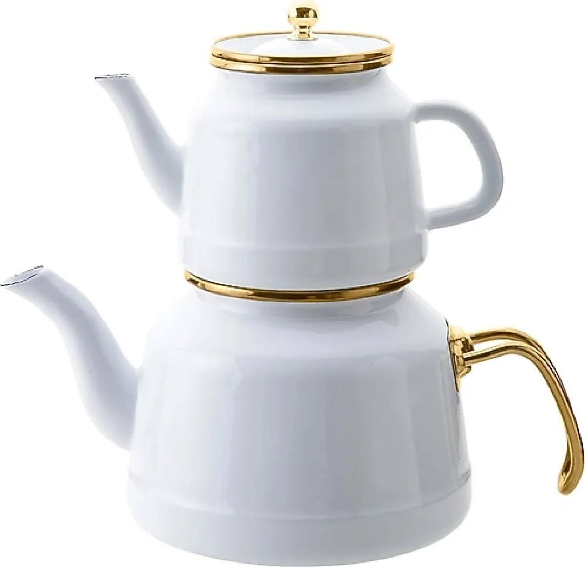 Emsan Troy Maxi Boy Emaye Çaydanlık