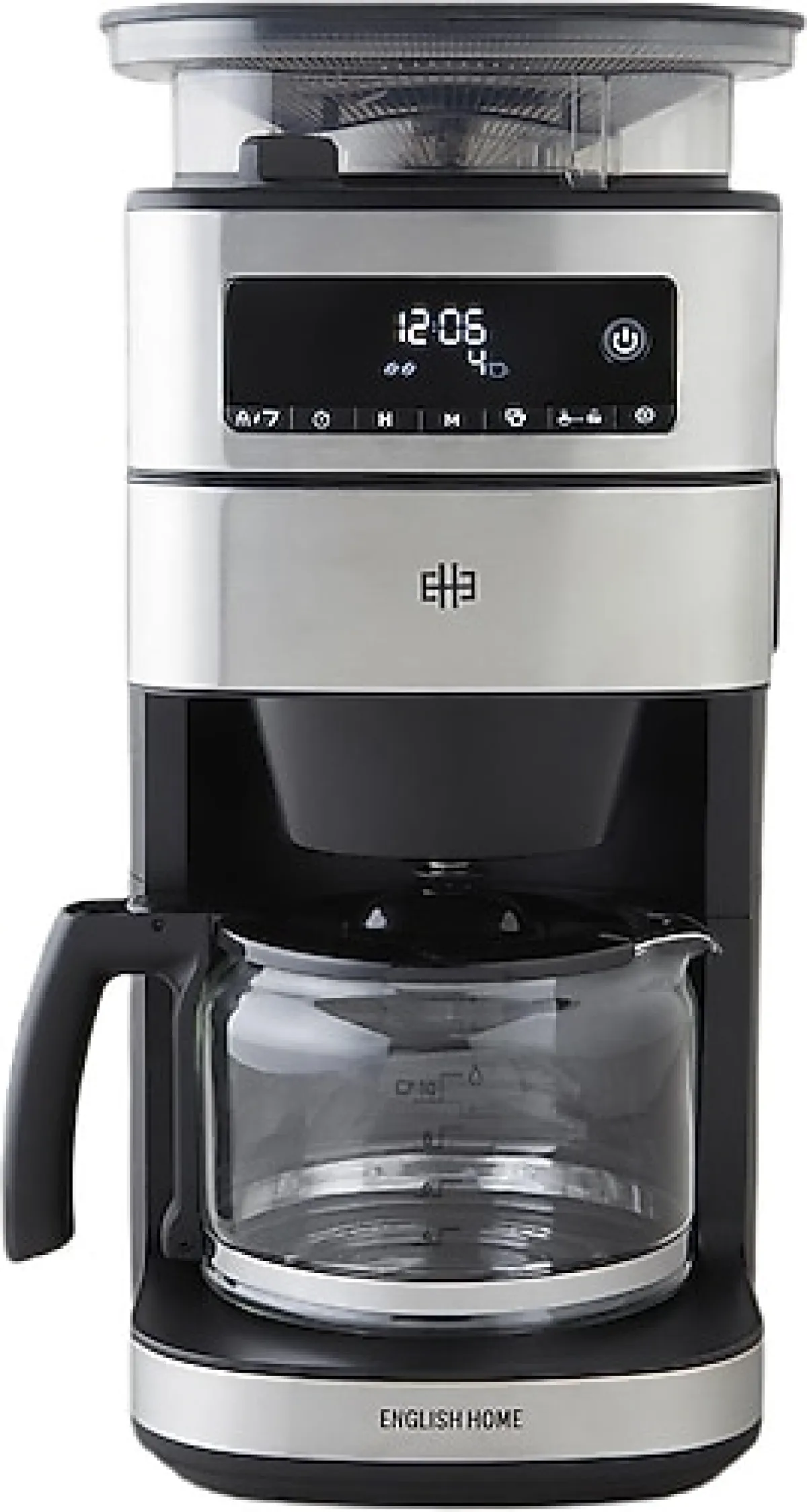 English Home Coffee Talks Expert FKM 6020 Öğütücülü Filtre Kahve Makinesi