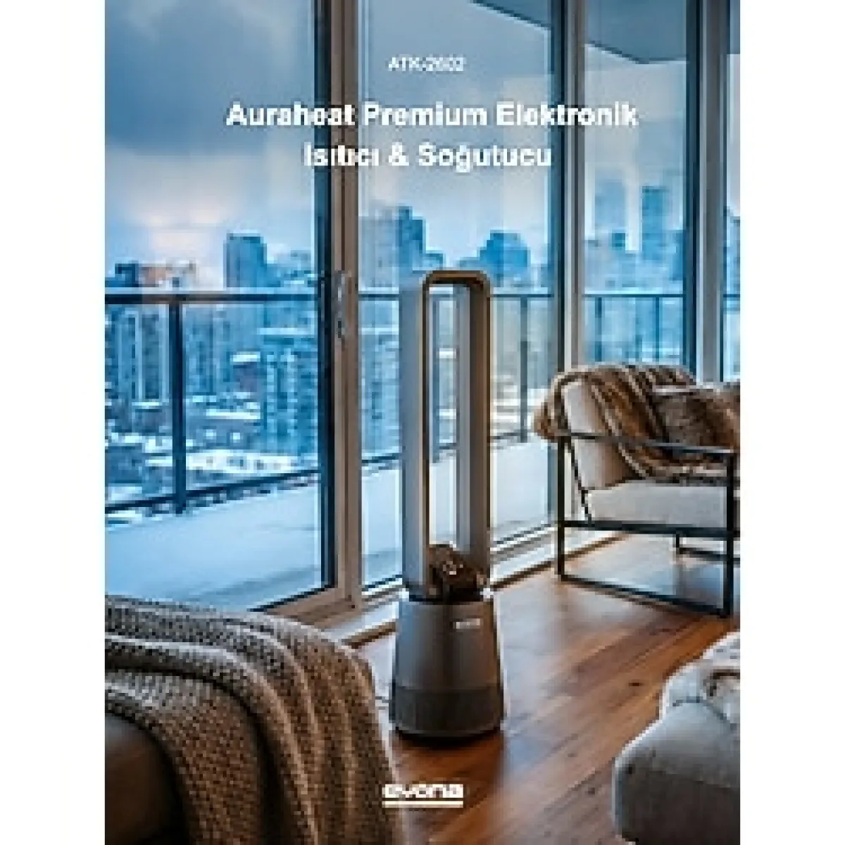 Evona Auraheat ATK-2602 2000 W Kule Tipi Isıtıcı