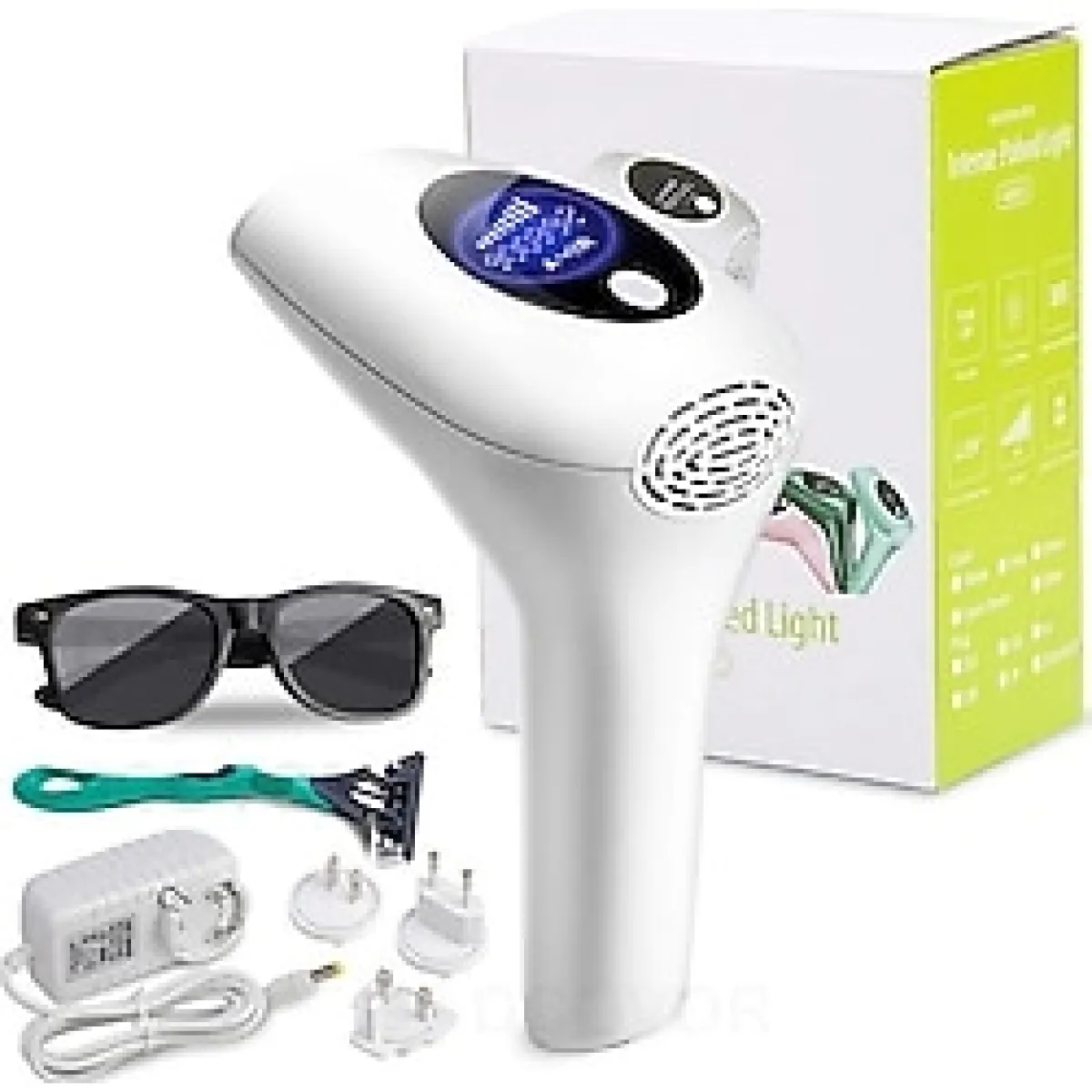 Eym IPL Lazer Epilasyon Cihazı - Quartz Ampullü, Yüz ve Tüm Vücut İçin Etkili ve Güvenli Kullanım