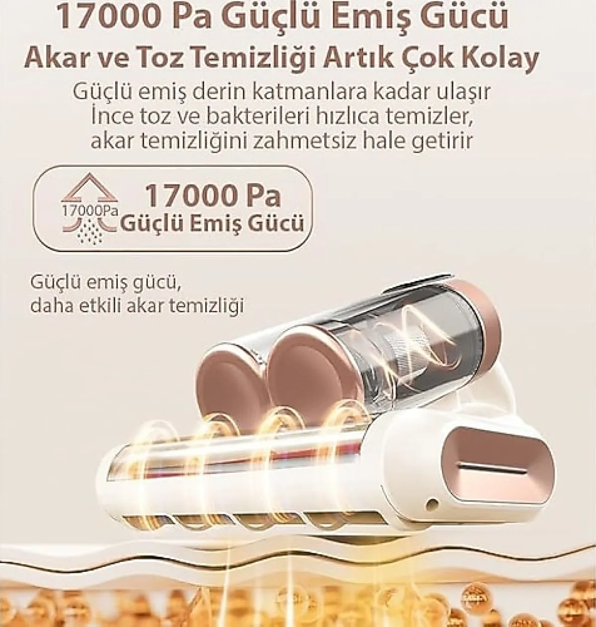 Ezere DustAway Şarjlı El Süpürgesi