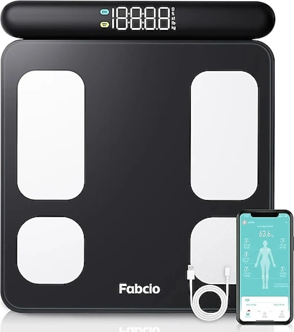 Fabcio FitSmart Pro Akıllı Dijital Baskül