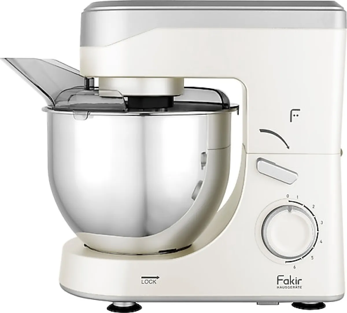 Fakir Arya Cream 1500 W 5 lt Hamur Yoğurma Makinesi