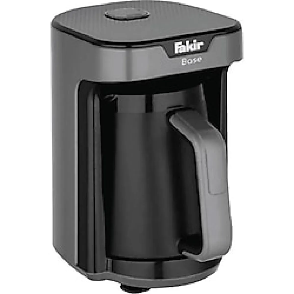 Fakir Base Gri Otomatik Türk Kahvesi Makinesi 4 Fincan Kapasite ile Kullanışlı Tasarım