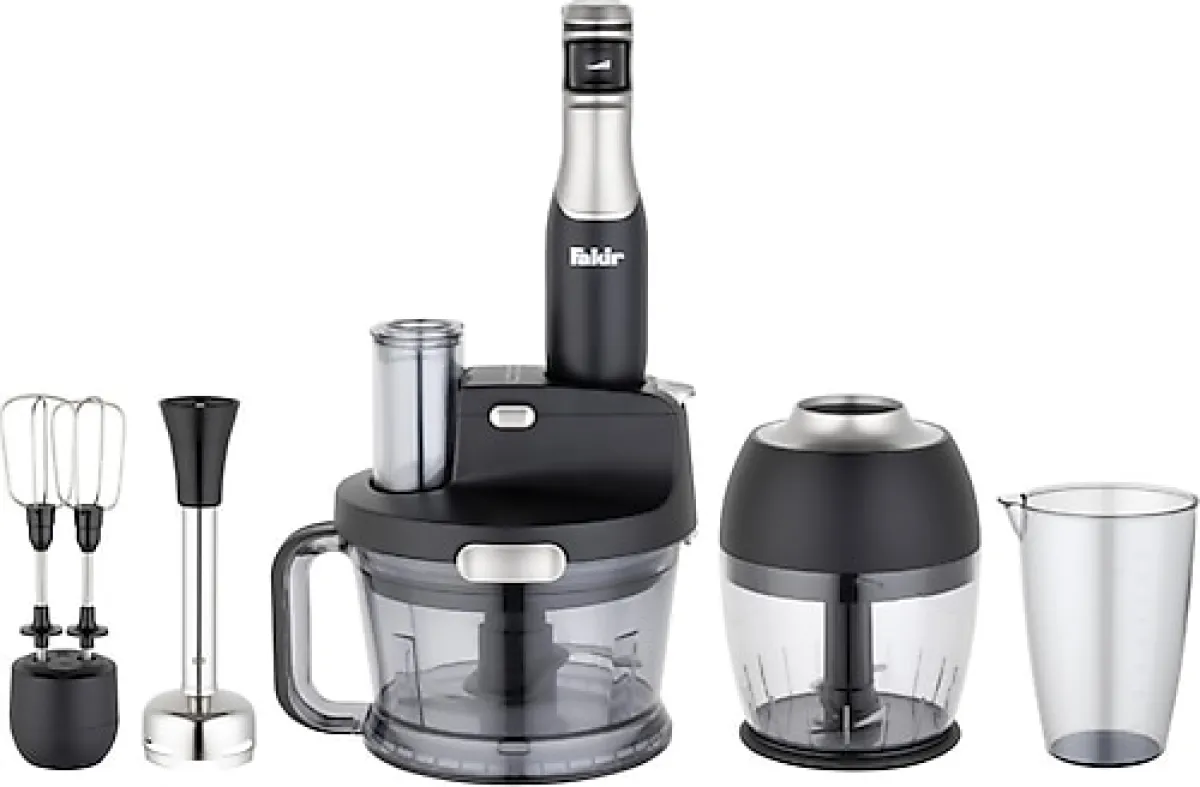 Fakir Speed Multi 1000 W Blender Seti Black Silver