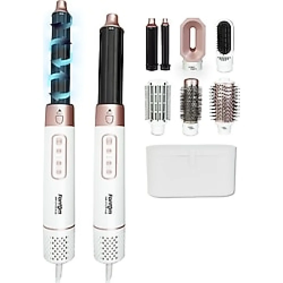 Fantom Düzenli ve Parlak Saçlar Için Güçlü ve Kullanışlı Saç Şekillendirici - Ahşap - Beyaz - Seçenek 1