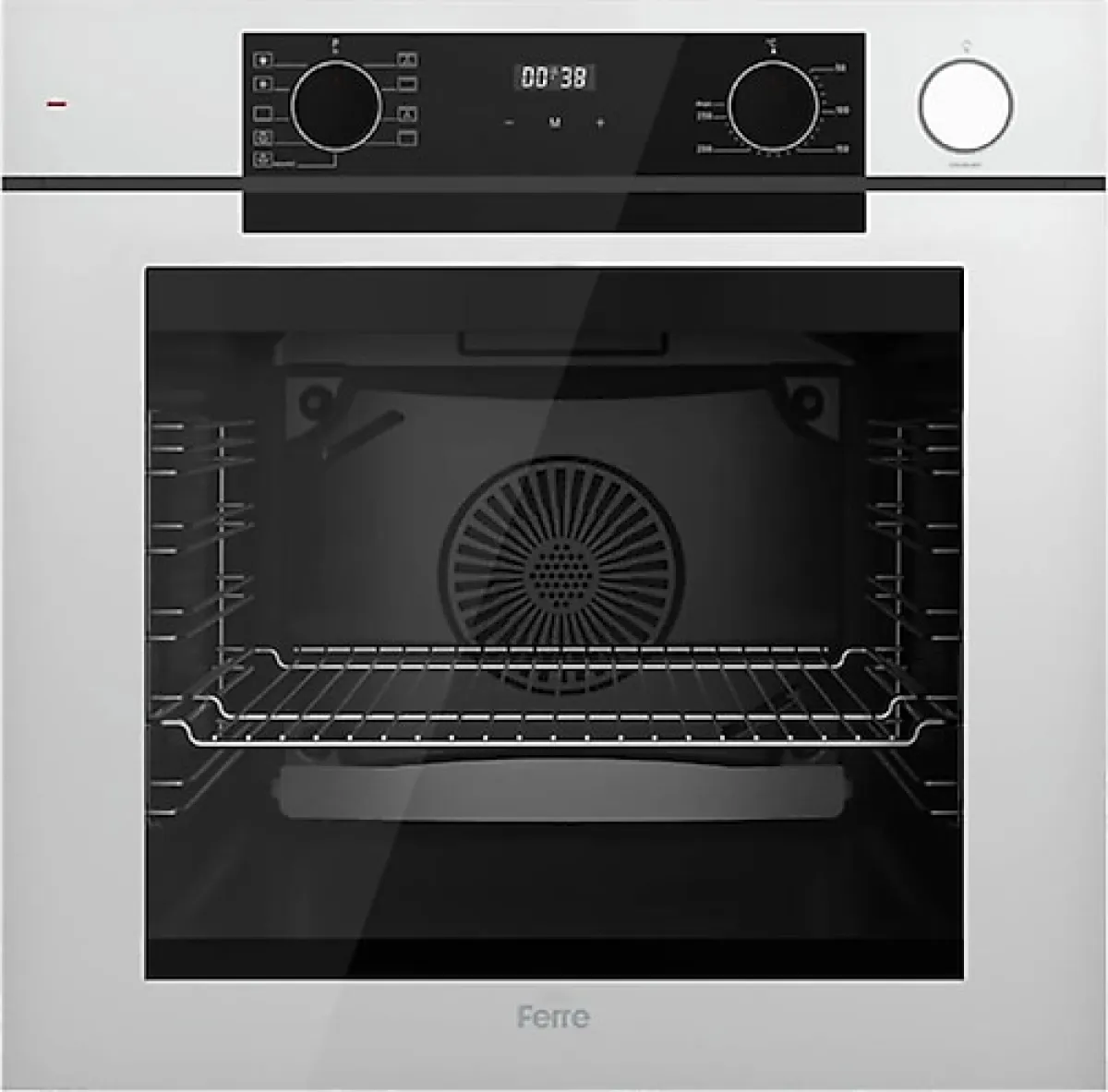 Ferre Fryart Steam QEP64CB Beyaz Ankastre Fırın