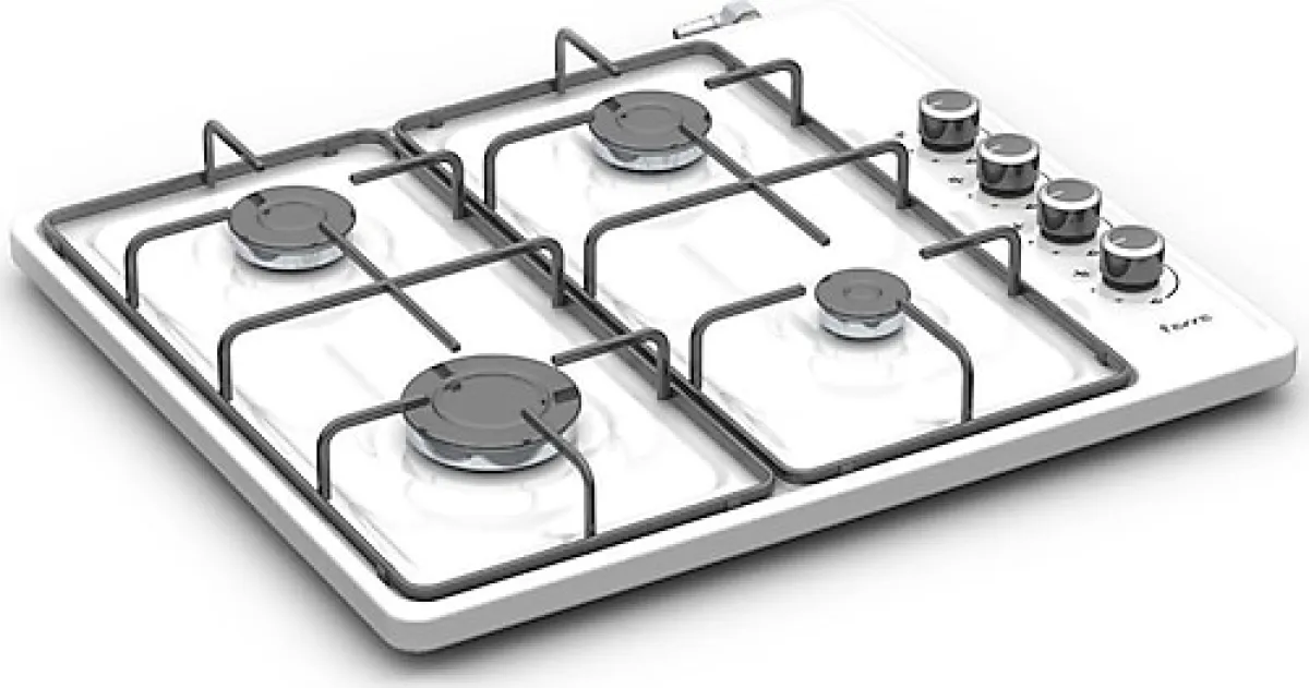 Ferre New D40 W Beyaz Set Üstü Ocak