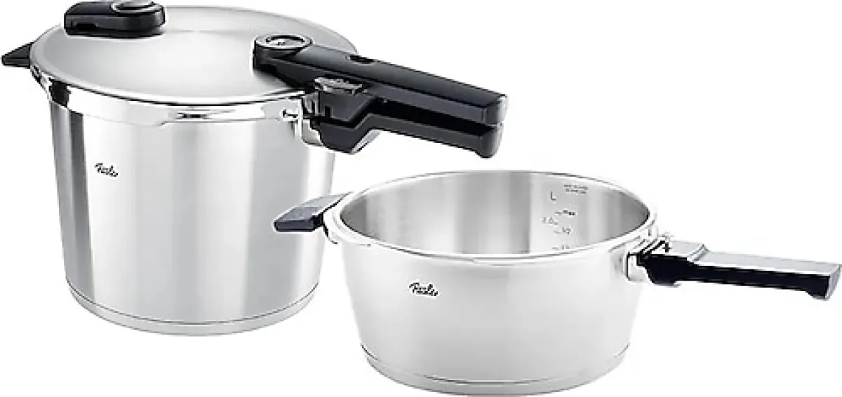 Fissler Vitaquick Premium 6 lt + 3.5 lt Düdüklü Tencere Seti