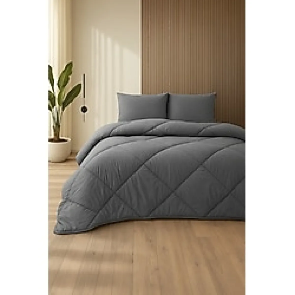 Formeya Antrasit Gri Soft Kışlık Yorgan