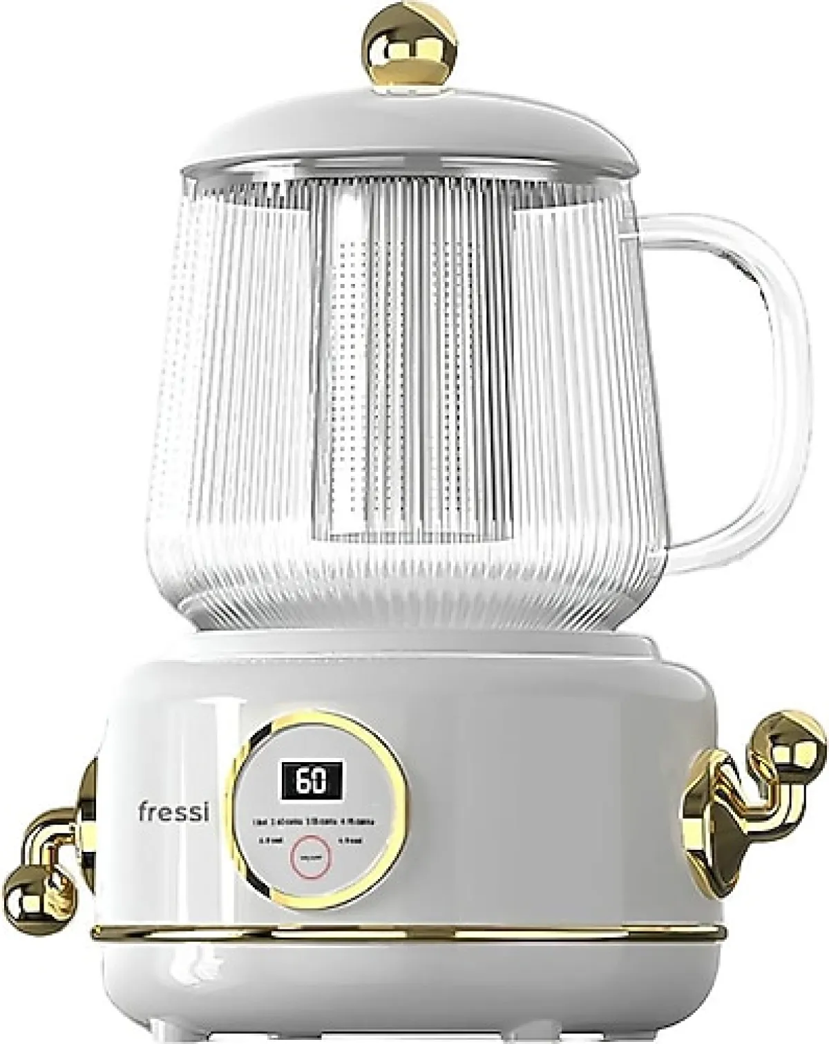 Fressi Eiffel YSB-GC02 0.6 lt Retro Cam Kettle