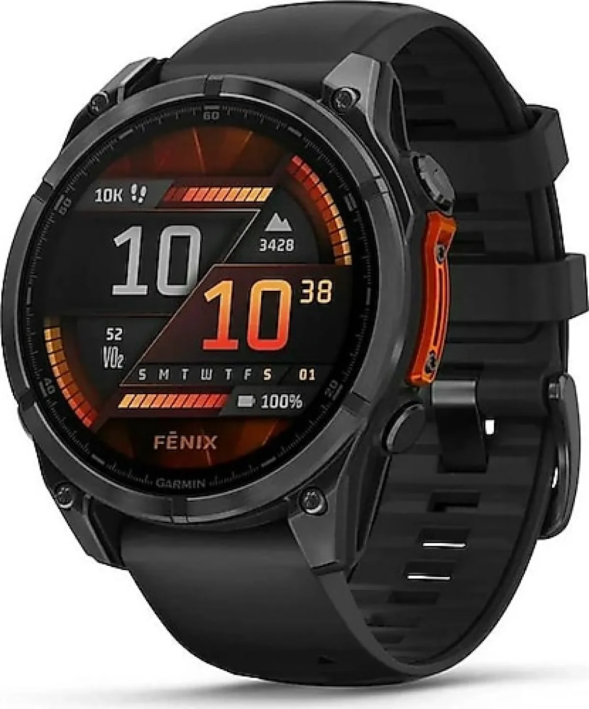 Garmin Fenix 8 47mm Amoled Gri Akıllı Saat
