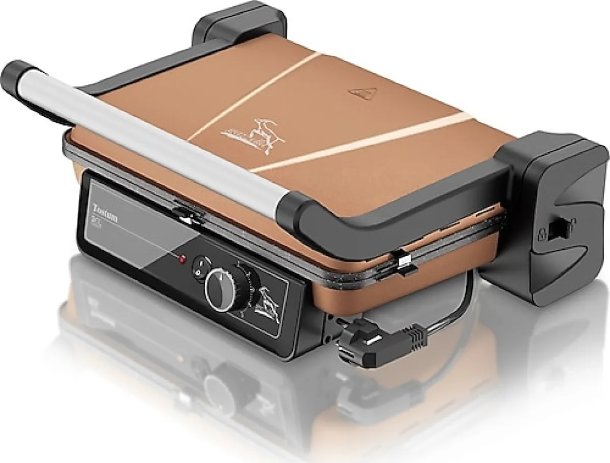 Gazzella TST 1000 R Tostum 2000 W Tost ve Izgara Makinesi Rose Gold