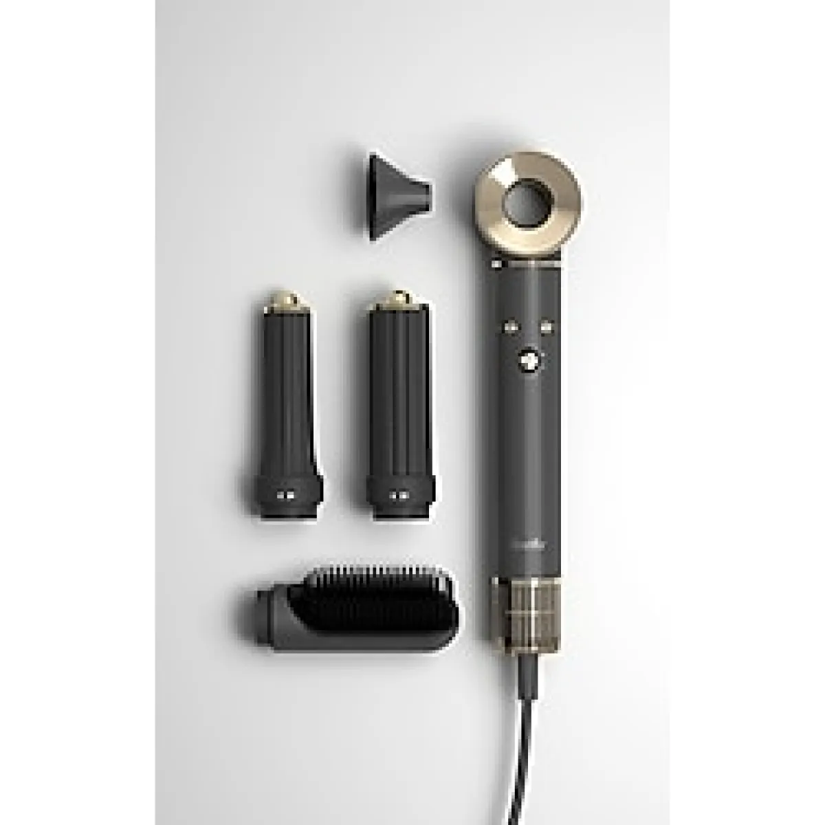 GlorifarAirstyler 5in1 Bldc Motor Pro Hava Üflemeli Saç Şekillendirici ve Kurutma Seti Bukle ve Düz