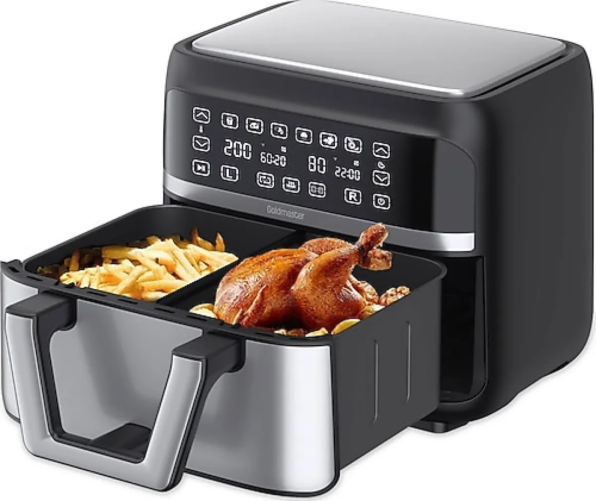 Goldmaster Doublefry GM7489 9 lt Yağsız Fritöz